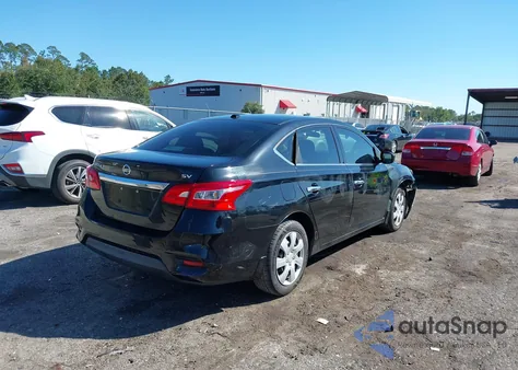 2017 Nissan Sentra Sv из США, поврежденный, VIN 3N1AB7AP1HL644336